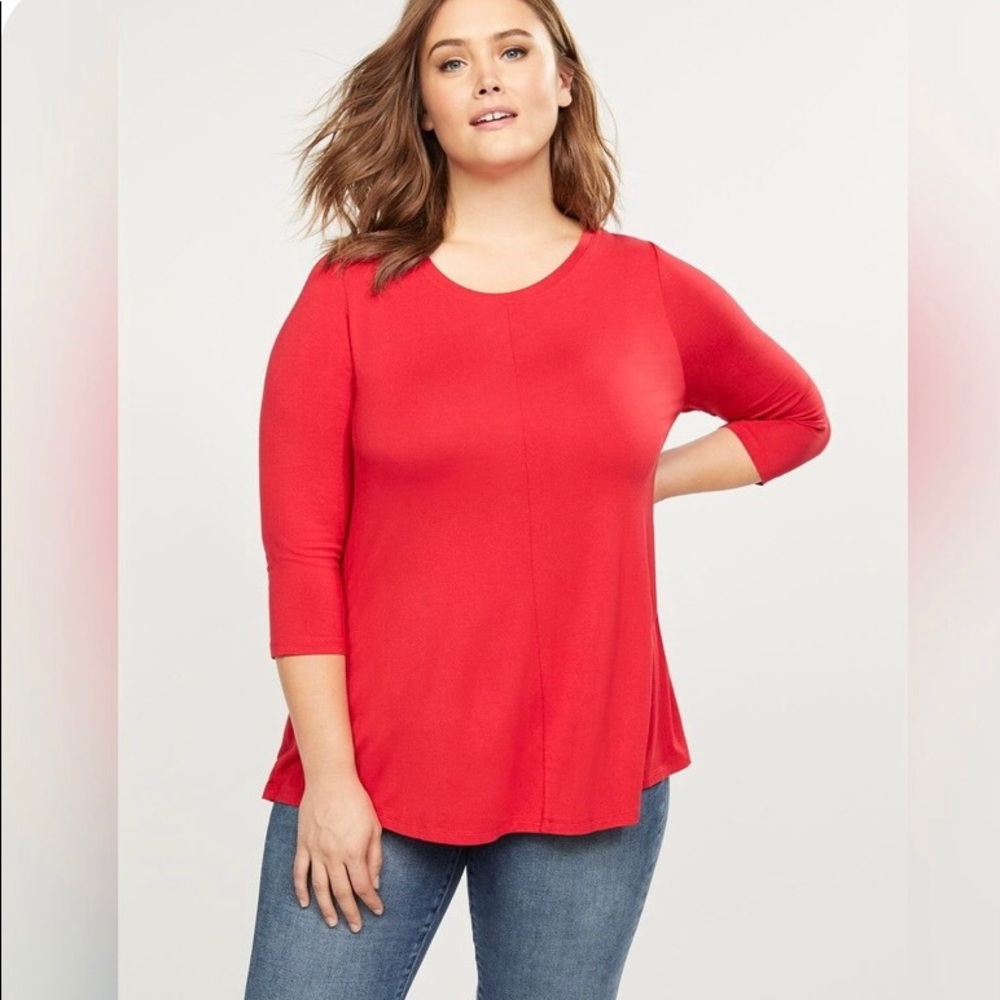 3/4 sleeve swing top